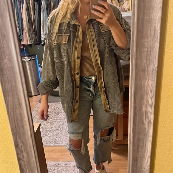 POL corduroy shacket - Picture 7 of 7